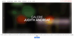 Desktop Screenshot of galerie-andreae.de